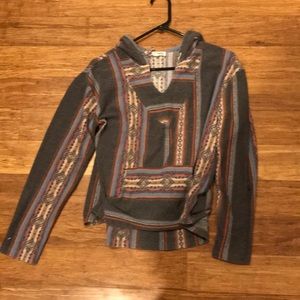 Wallflower Western Print Hoodie